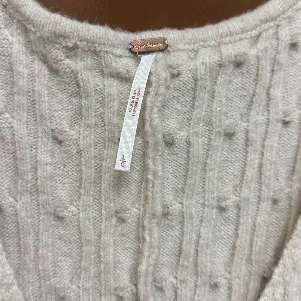 Free People Madsen Midi Sweater Dress Size Large - Picture 8 of 8
